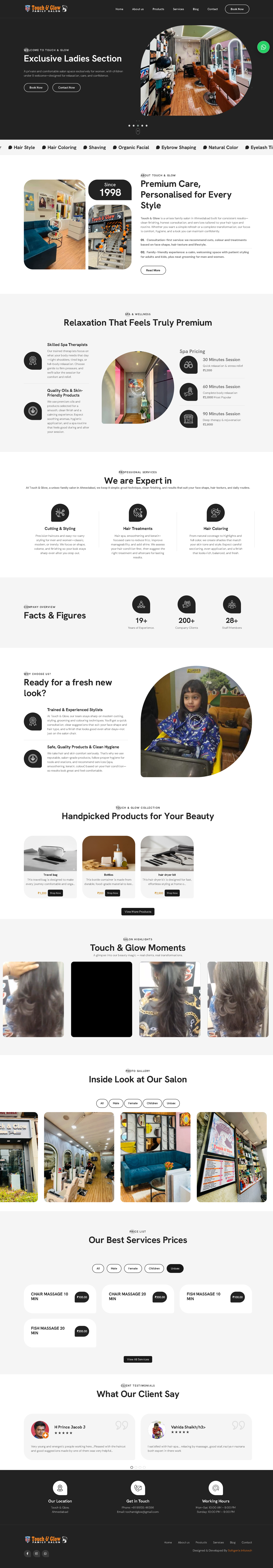 Touch and Glow Salons